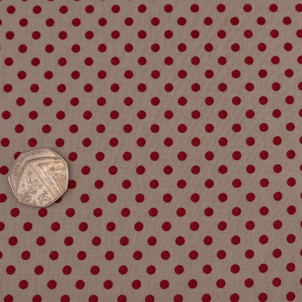 CREATING MEMORIES- POLKADOT RED