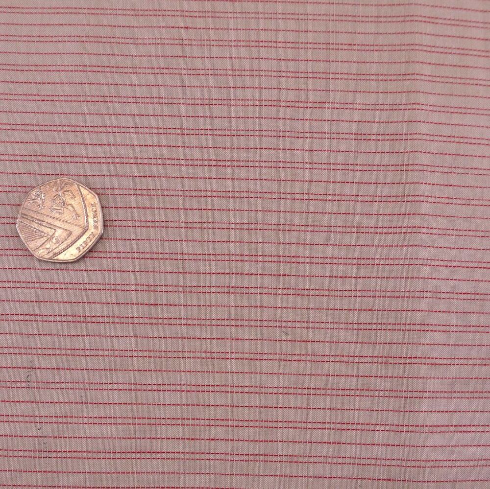 CREATING MEMORIES- SEAM STRIPE RED