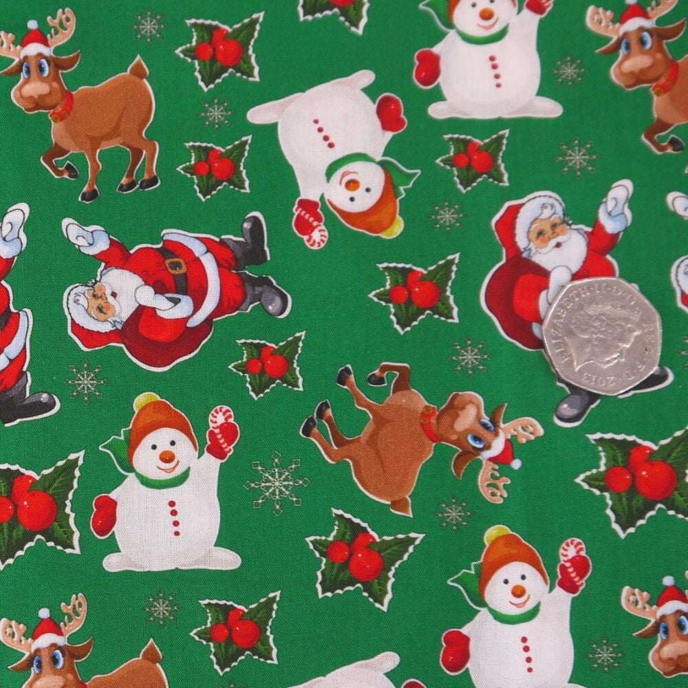 FESTIVE FOLK - 100% COTTON