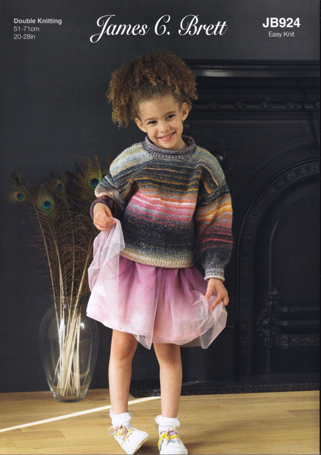 JB924 SWEATER KNITTING PATTERN BY JAMES.C.BRETT