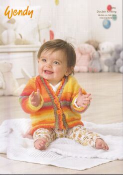 7014 CARDIGAN KNITTING PATTERN BY WENDY WOOLS
