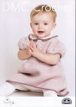 ROSIE RUCHE DRESS CROCHET PATTERN BY DMC