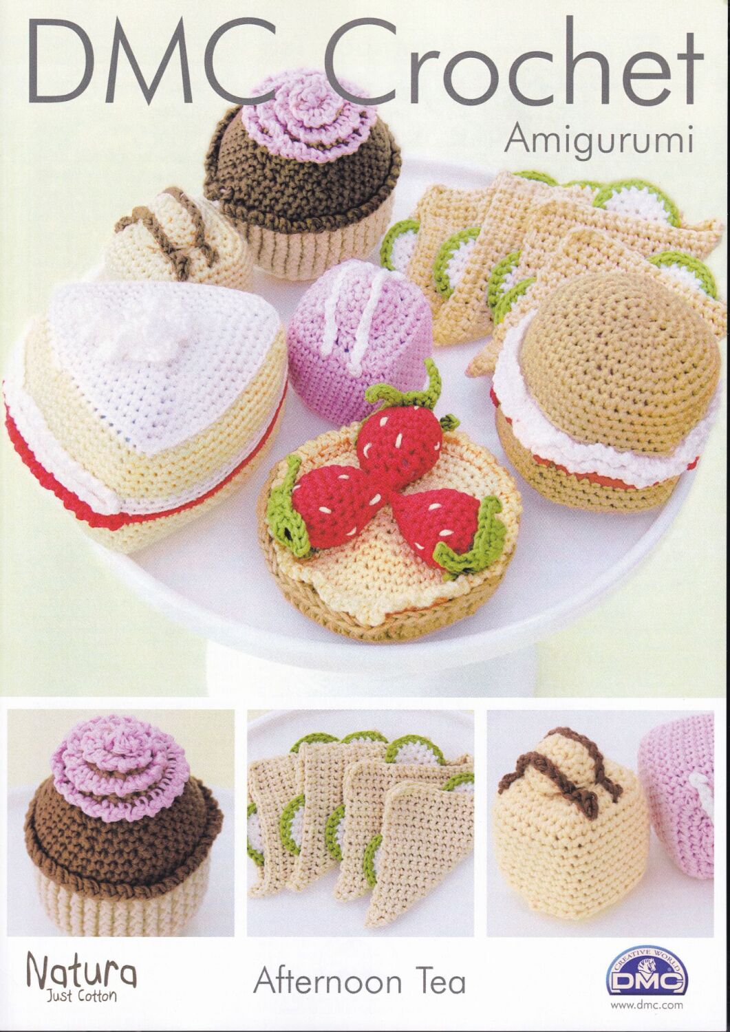 AFTERNOON TEA CROCHET PATTERN BY DMC