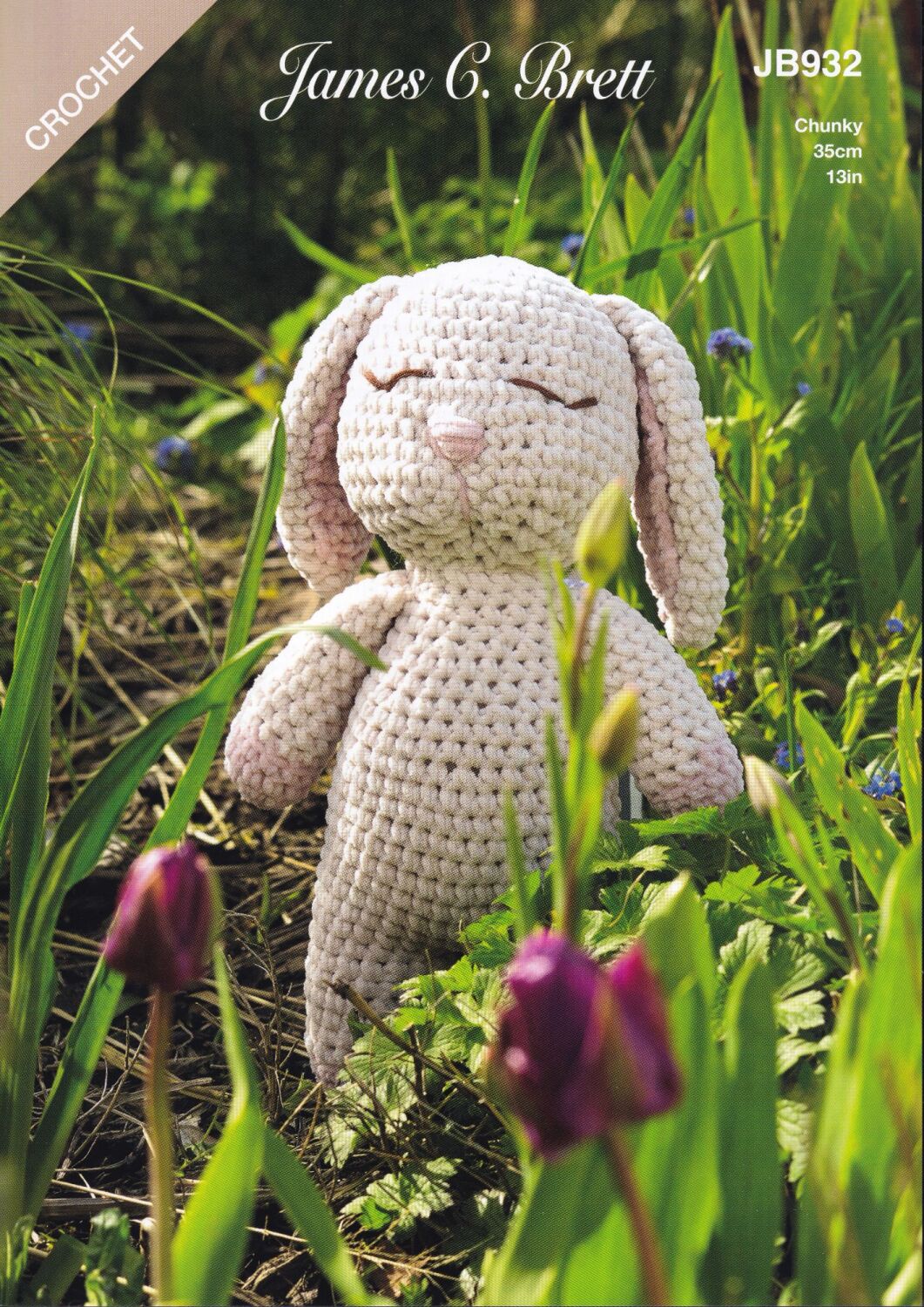 JB932 BEATRICE BUNNY CROCHET PATTERN BY JAMES.C.BRETT