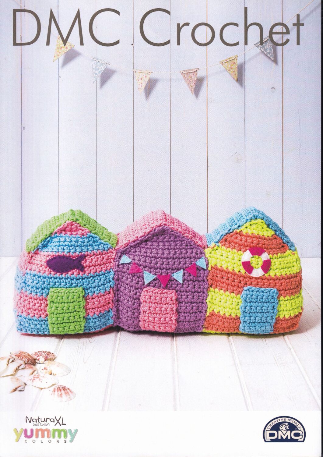 BEACH HUTS CROCHET PATTERN BY DMC