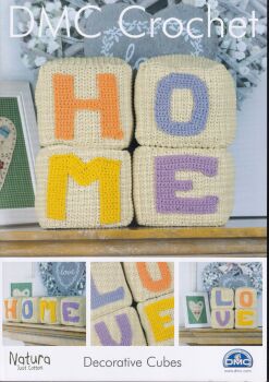 DECORATIVE CUBES CROCHET PATETRN BY DMC