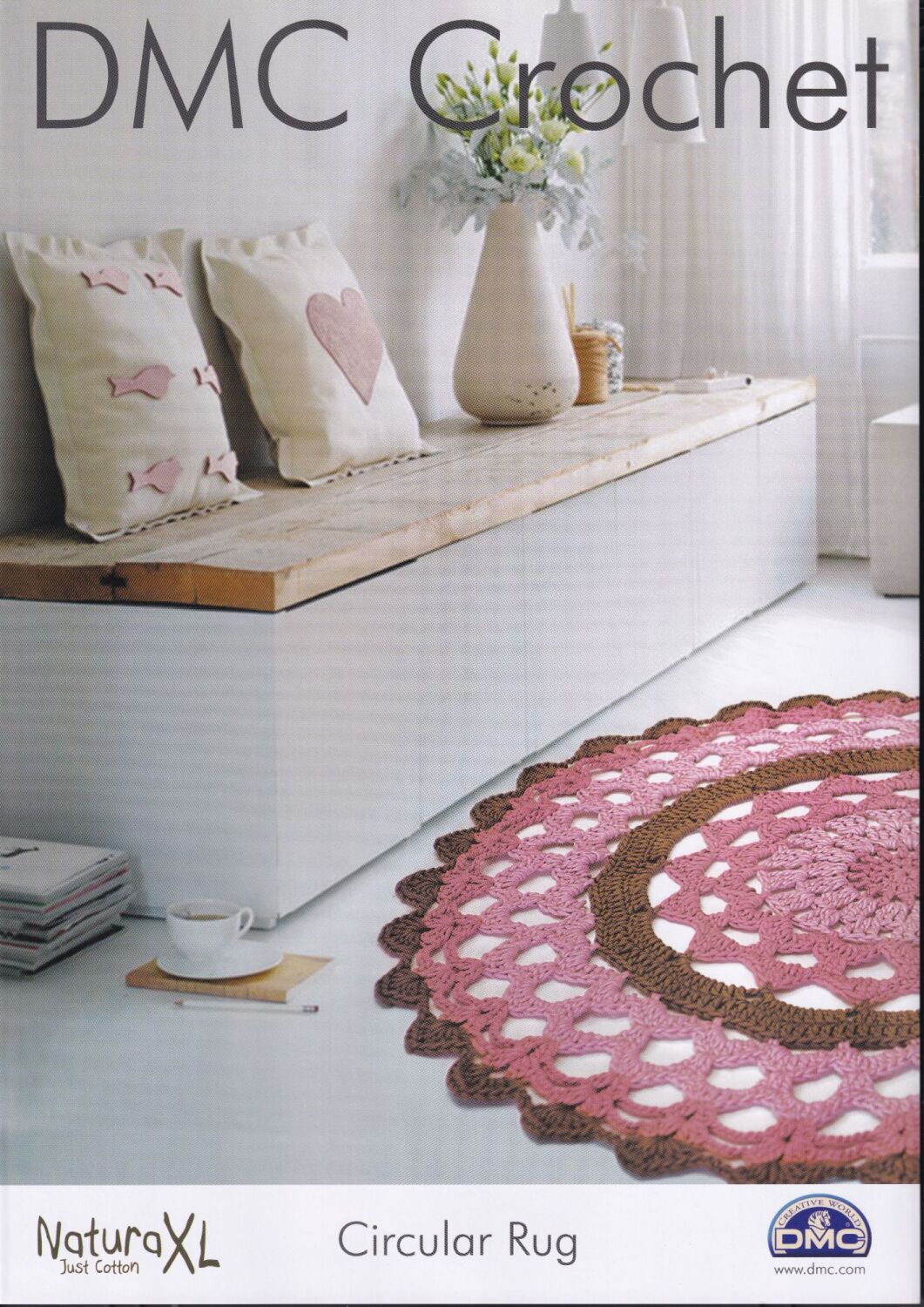 CIRCULAR RUG CROCHET PATTERN BY DMC