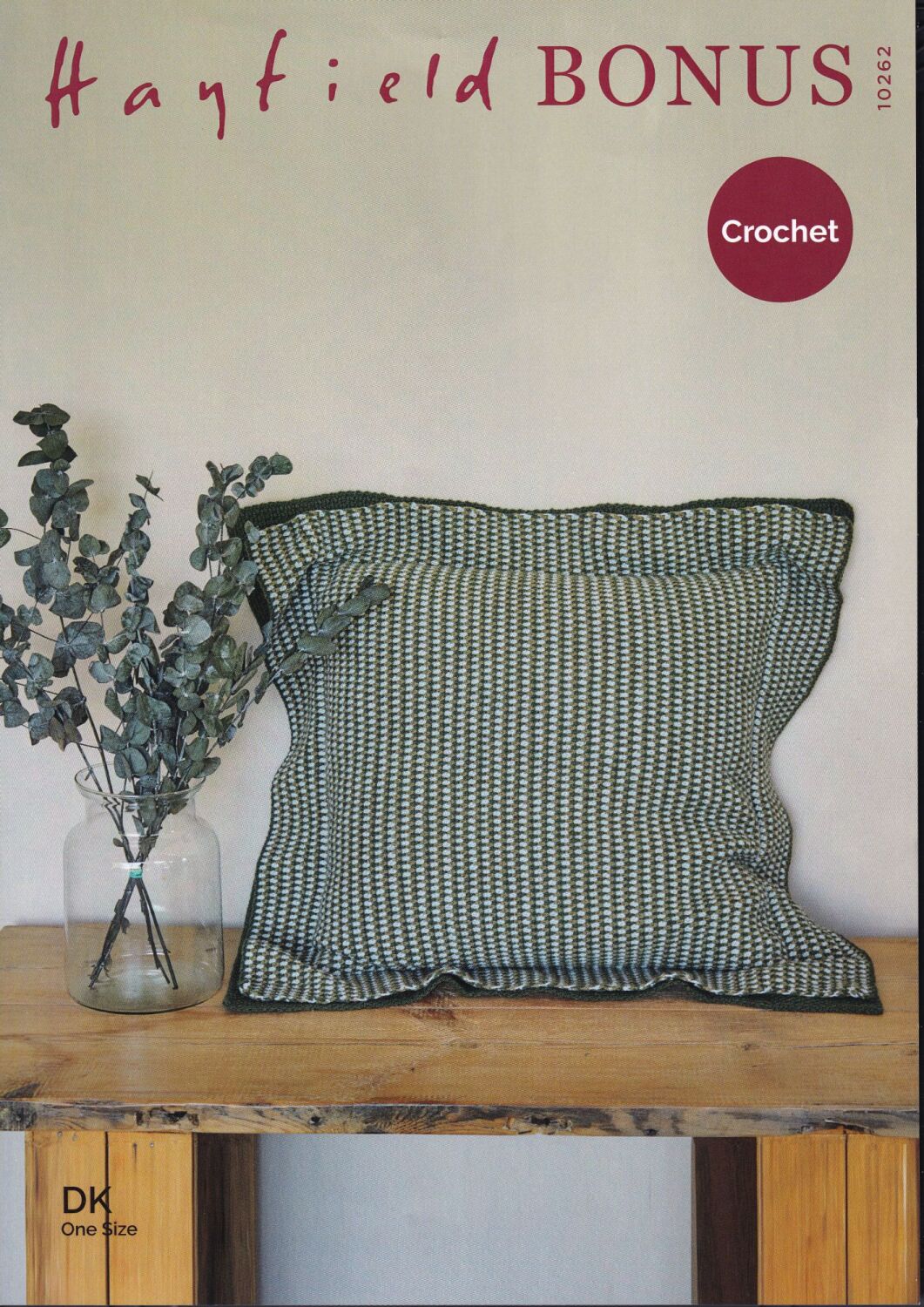 10262 CUSHION CROCHET PATTERN BY HAYFIELD