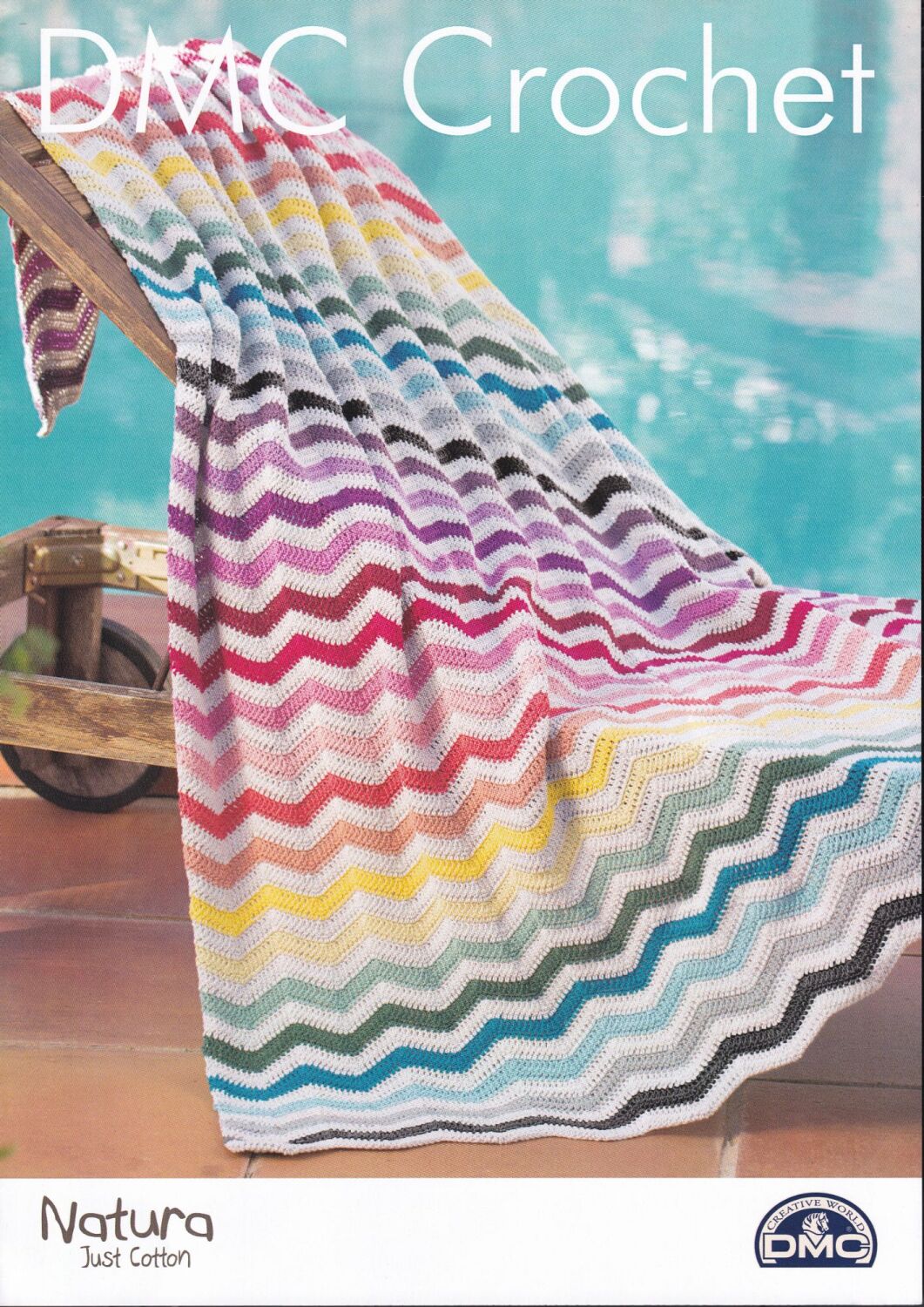 CHEVRON THROW CROCHET PATTERN BY DMC