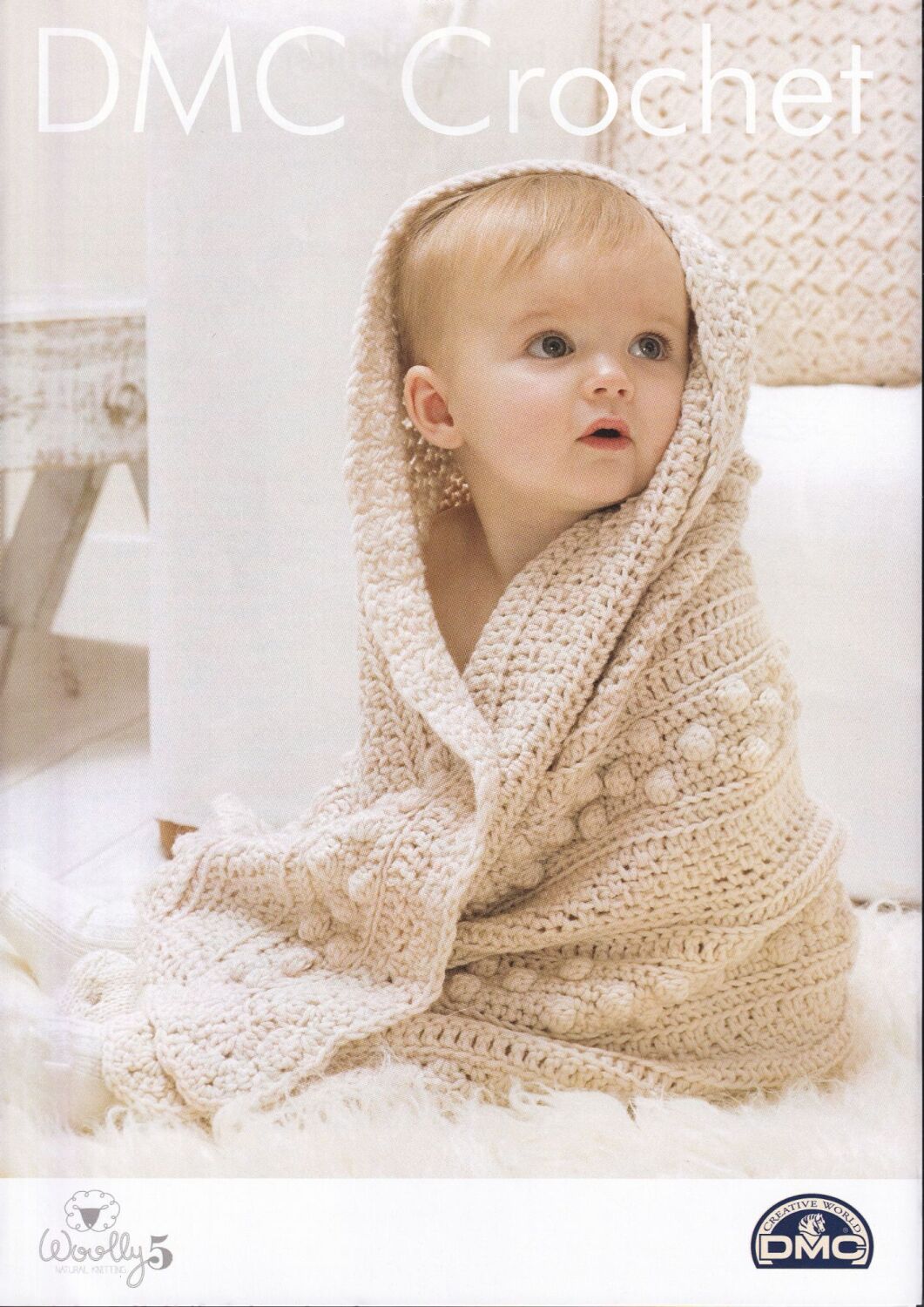 BILLY BOBBLE BLANKET CROCHET PATTERN BY DMC