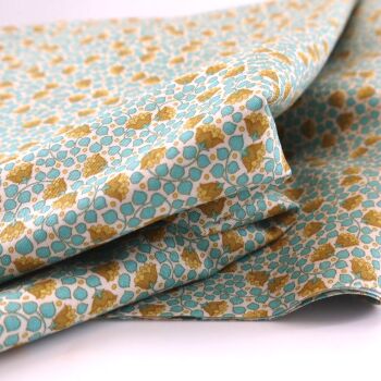 WALLFLOWER- BELL FLOWER TEAL- BY TILDA