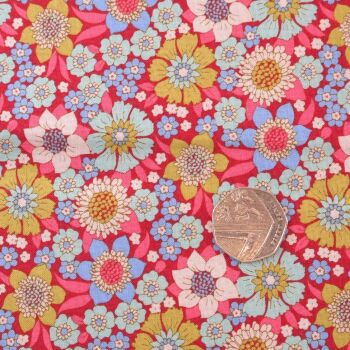 WALLFLOWER- LAUREN BURGUNDY- BY TILDA