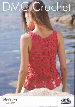 VEST TOP CROCHET PATTERN BY DMC