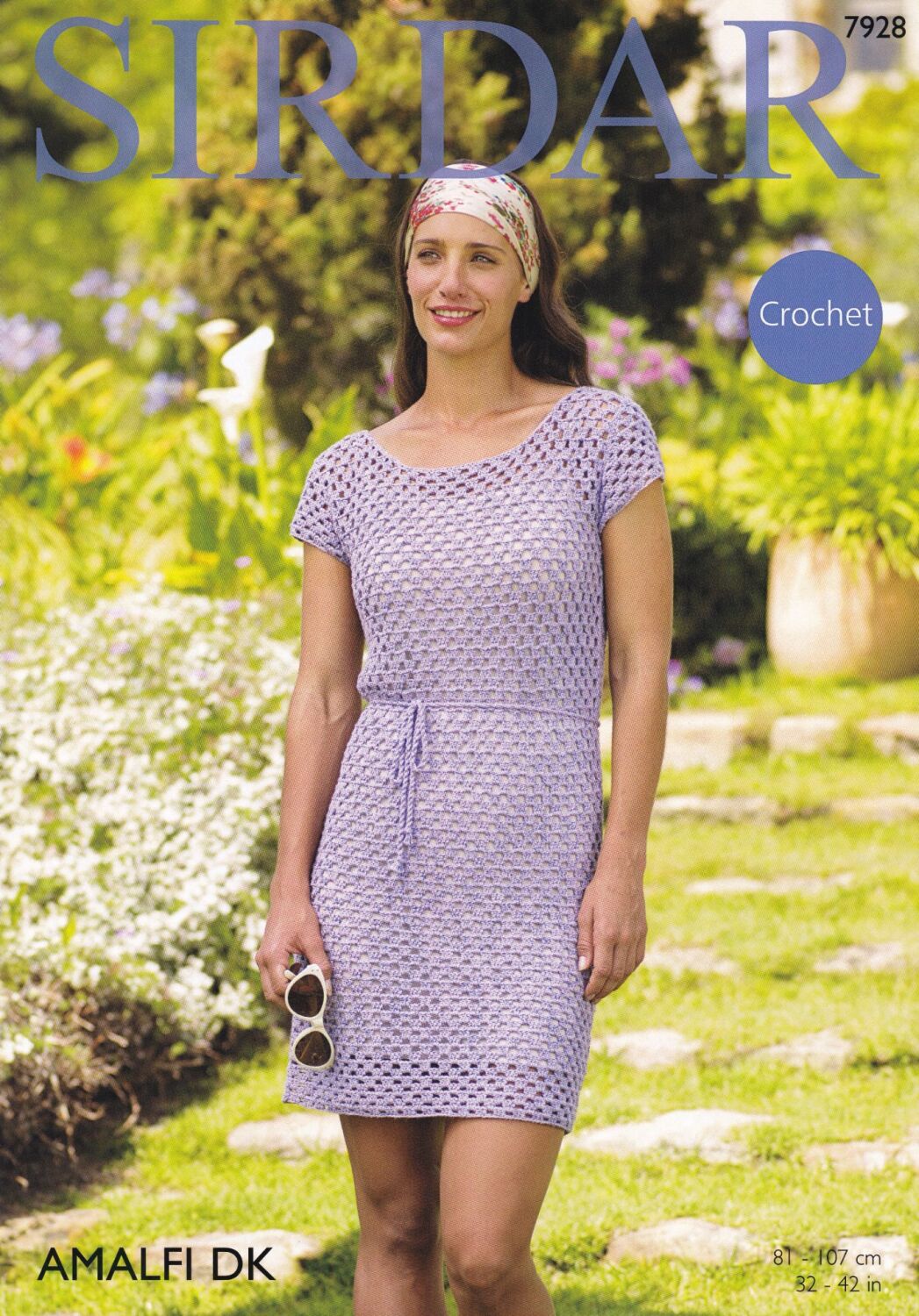 7928 DRESS CROCHET PATTERN BY SIRDAR