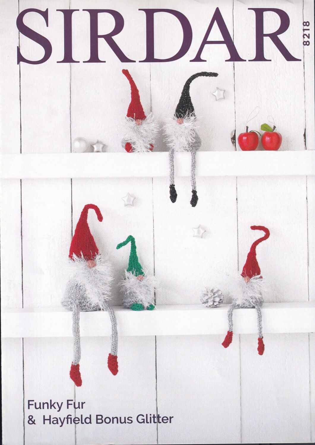 8218 CHRISTMAS ELVES KNITTING PATTERN BY SIRDAR