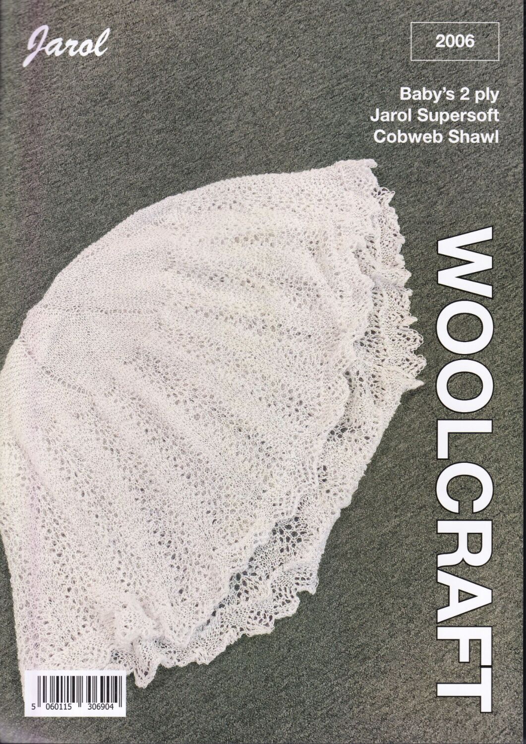 2006 COBWEB SHAWL KNITTING PATTERN BY WOOLCRAFT