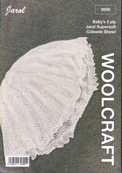 2006 COBWEB SHAWL KNITTING PATTERN BY WOOLCRAFT