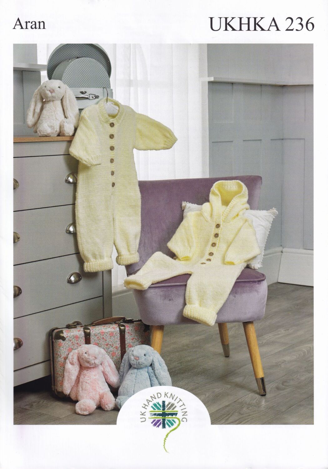 UKHKA236 CHILDS ALL IN ONE KNITTING PATTERN BY UK HAND KNITTING