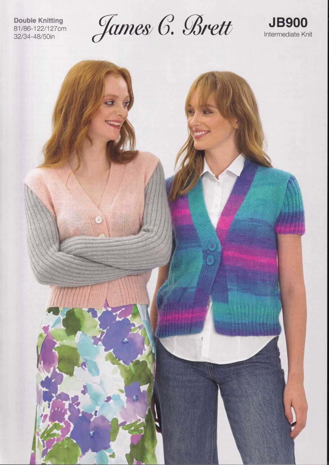 JB900 CARDIGANS KNITTING PATTERNS BY JAMES.C.BRETT