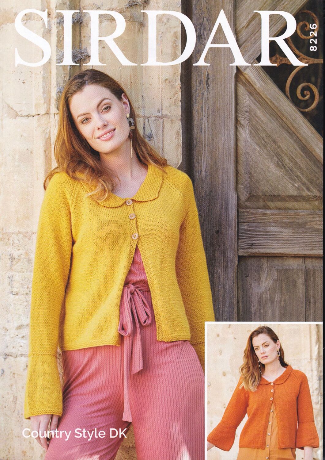 8226 JACKETS KNITTING PATTERN BY SIRDAR