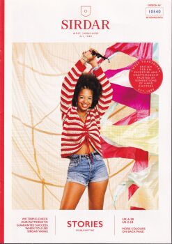 10540 TOP KNITTING PATTERN BY SIRDAR
