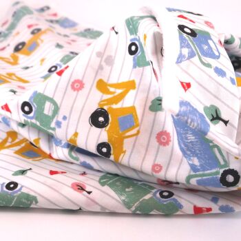 CUTE CONSTRUCTION - 100% COTTON FABRIC