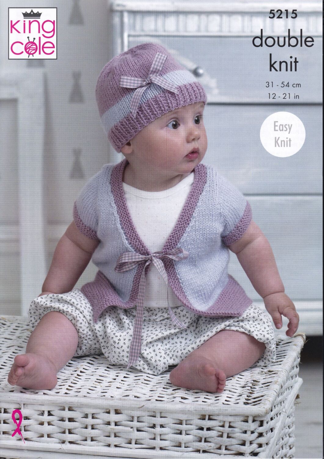 5215 CHILDS CARDIGAN, COAT AND HAT KNITTING PATTERN BY JAMES.C.BRETT