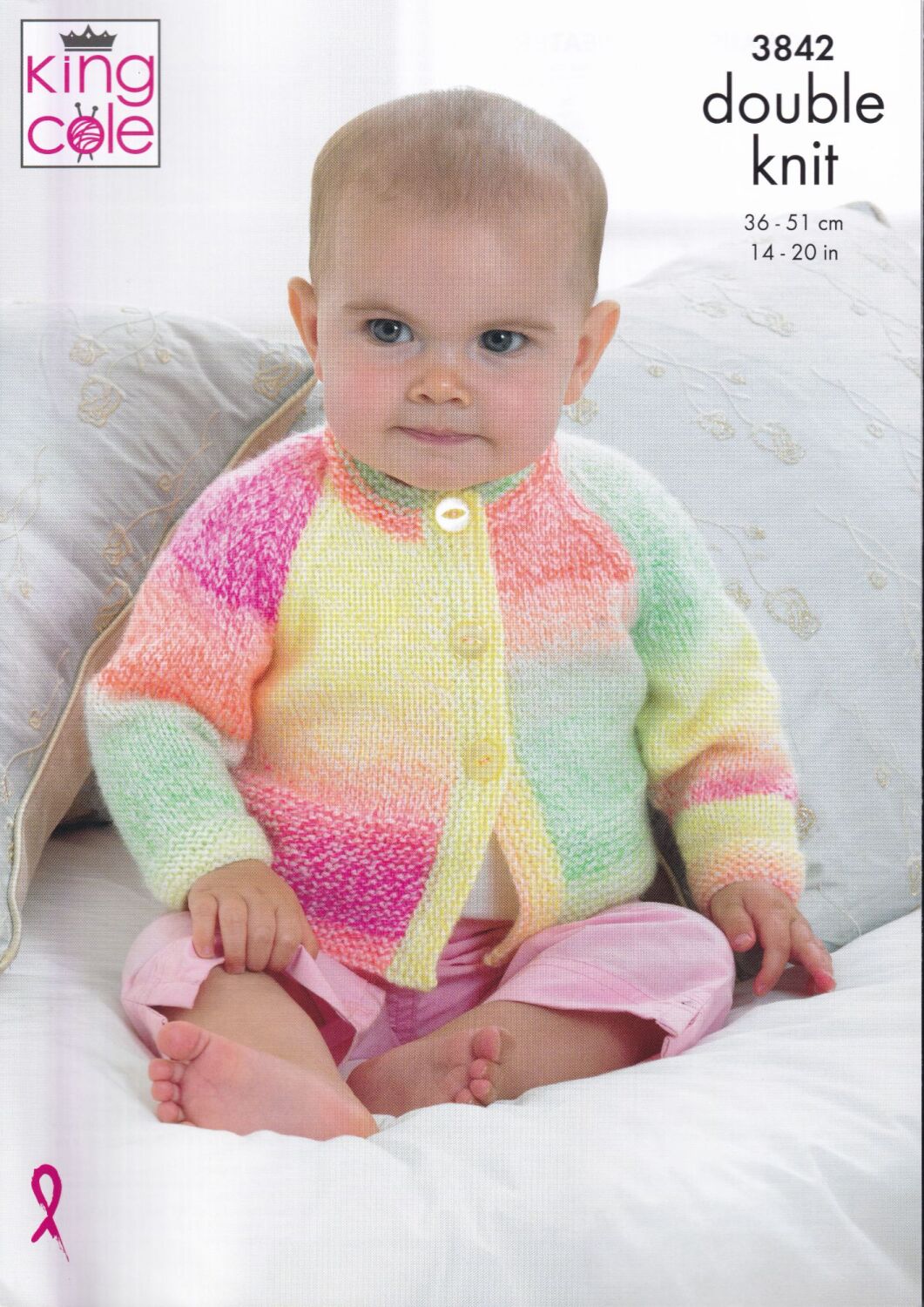 3842 CHILDRENS CARDIGAN AND SWEATER PATTERN BY KING COLE