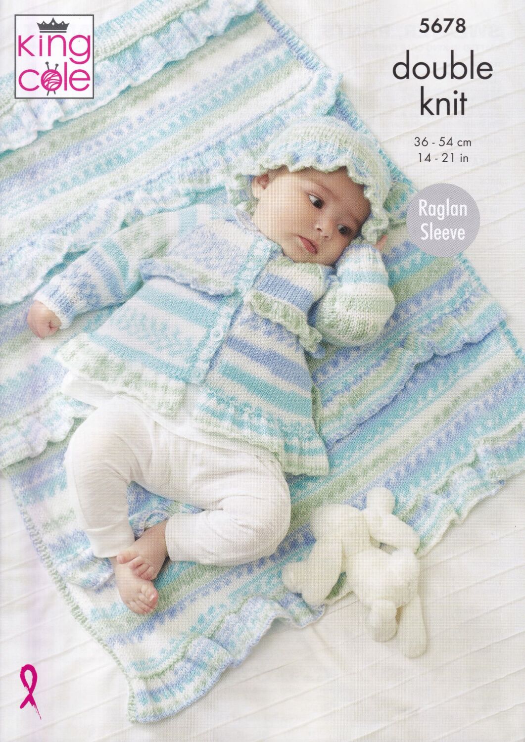 5678 SWEATER, PANTS, JACKET, HAT & BLANKET KNITTING PATTERN BY KING COLE
