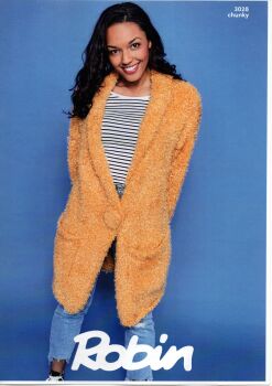 3028 JACKET KNITTING PATTERN BY ROBIN