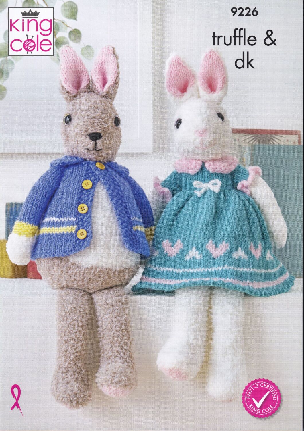 9226 BUNNIES KNITTING PATTERN BY KING COLE