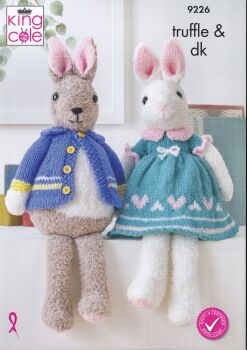 9226 BUNNIES KNITTING PATTERN BY KING COLE