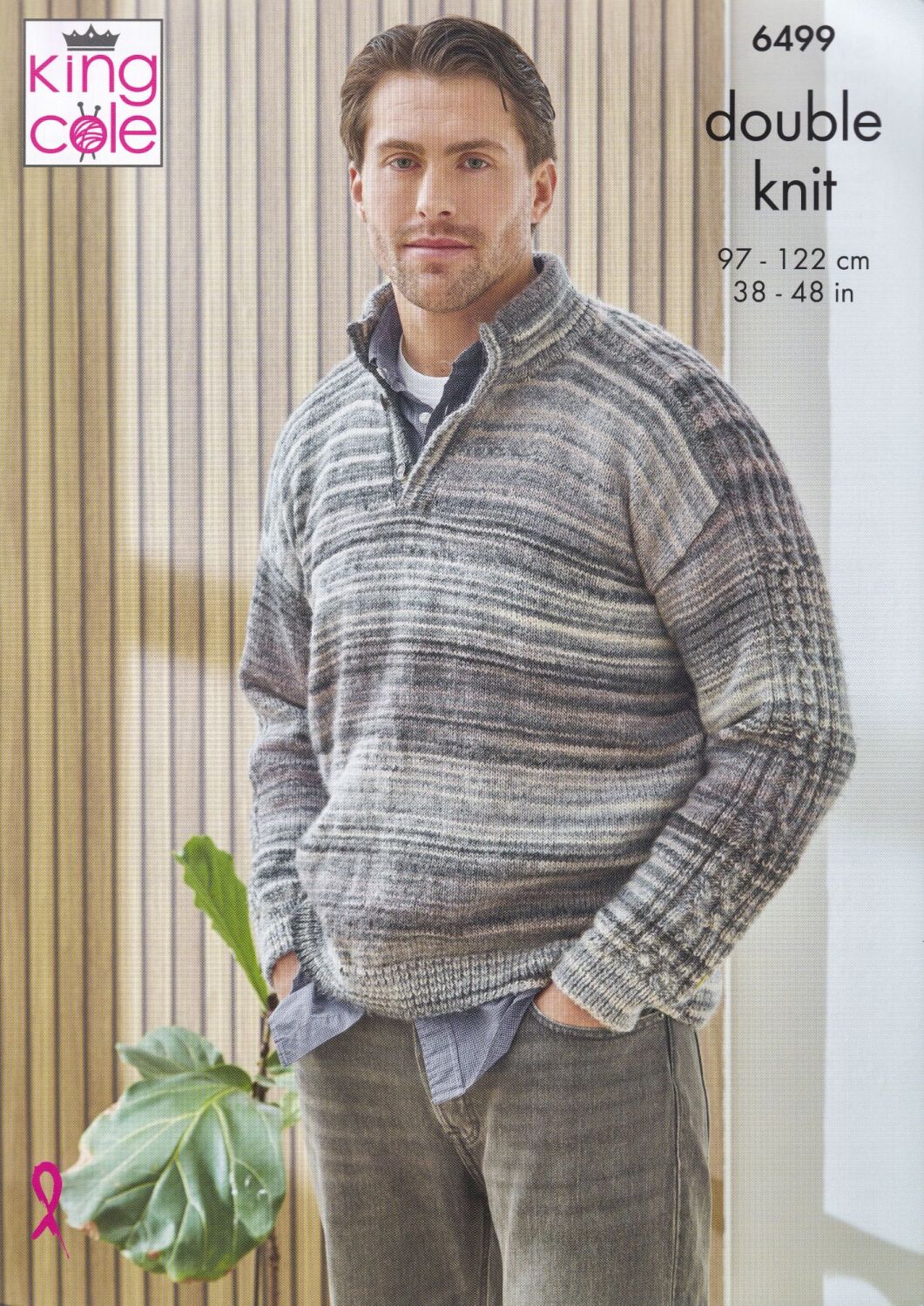 6499 SWEATERS KNITTING PATTERN BY KING COLE