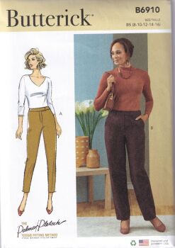 BUTTERICK B6910 PANTS SEWING PATTERN-SIZE B5 (8,10,12,14,16)