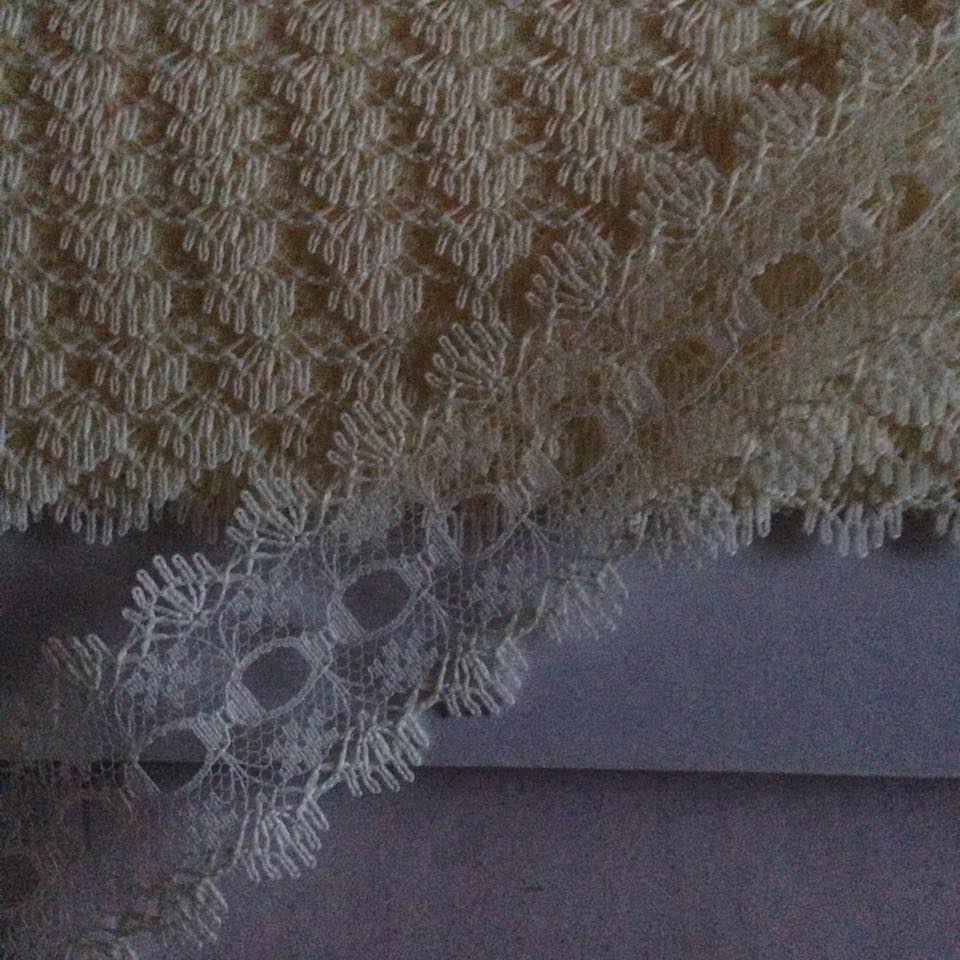Eyelet Lace - ALL Cream (per metre)