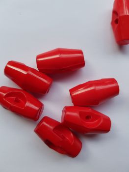 Red Toggle 19mm (pack of 5)