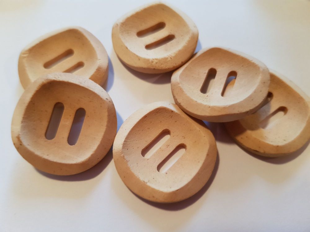Wooden Button 25mm (each)
