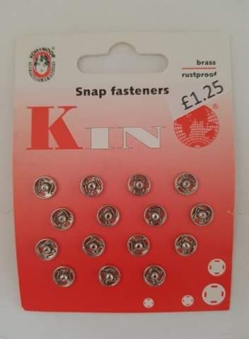 Snap Fasteners 7mm
