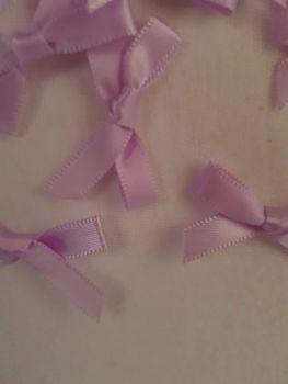 Lilac Bow (Pack of 15)