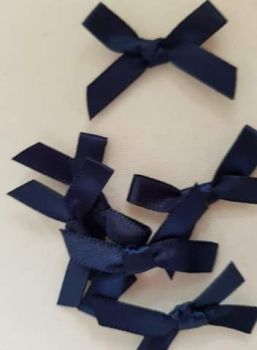 Navy Bow (Pack of 15)