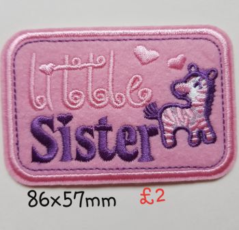 Little Sister Motif Was £2