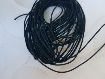 Black Elastic 1mm (6 metres)