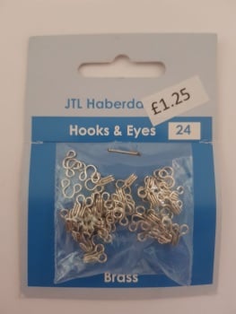 Hook and Eyes Size 1