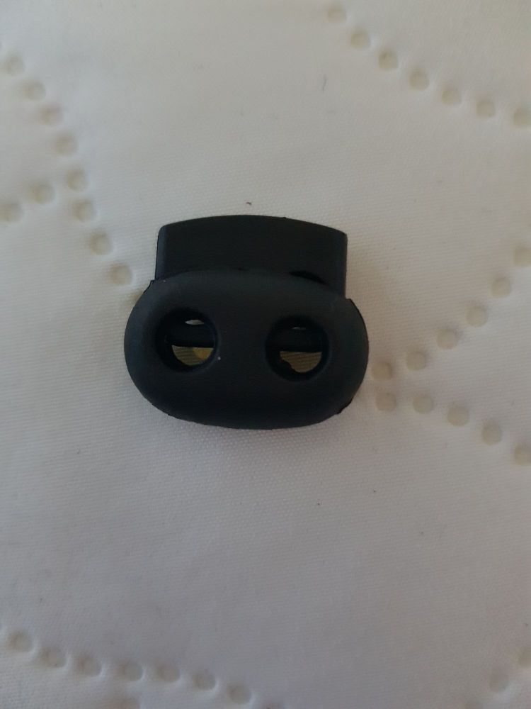 Black Cord Lock / Toggle 230x190mm (each)