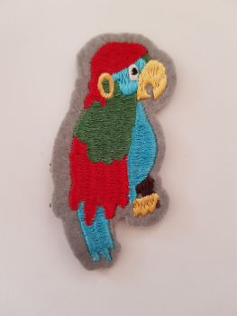 Parrot / Bird Motif 46 x 74mm