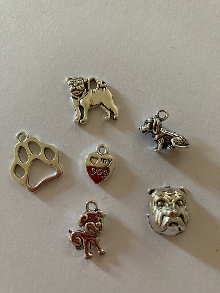 Dog Charms (Pack of 6) CH21