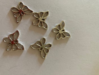 Butterfly Charms (Pack of 5)  CH34