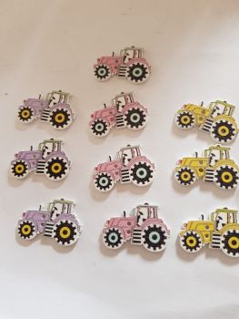 Tractor Buttons 29x20mm Pack of 10 MX20