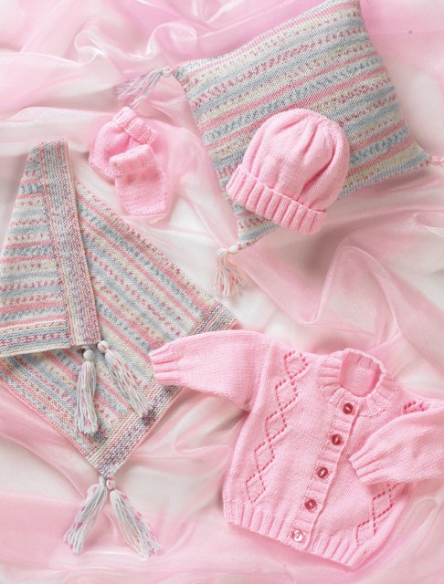 Childrens Knitting Pattern Aran Cardigan, Hat, Blanket, Cushion JB004