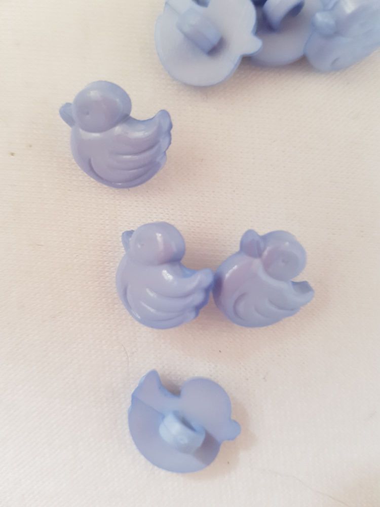 Lilac Duck Buttons (Pack of 8)